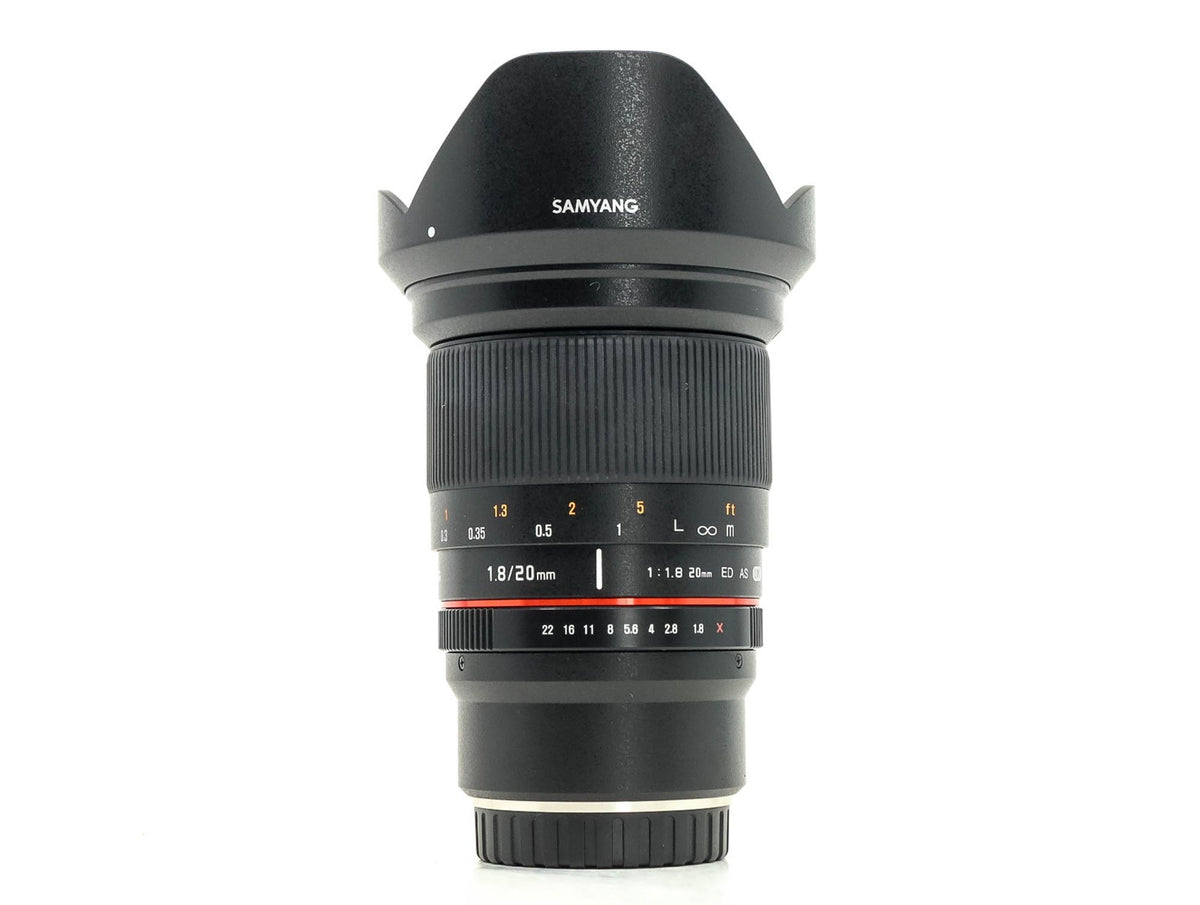 Samyang 20mm f/1.8 ED AS IF UMC - Fujifilm X-fattning · imagen principal
