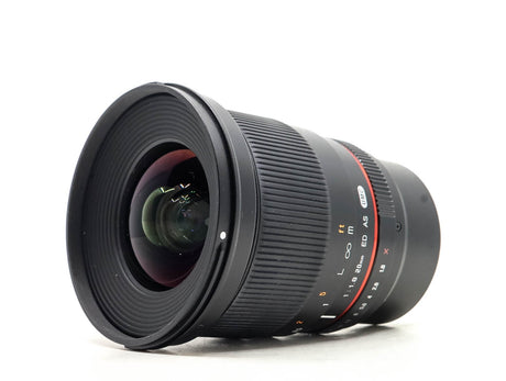 Samyang 20mm f/1.8 ED AS IF UMC - Fujifilm X-fattning