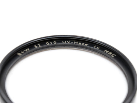 B+W 52mm F-Pro 010 UV-Haze 1x MRC-filter