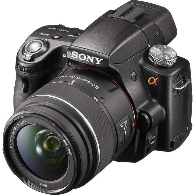 SLT-A35 SLR - Svart + Sony DT 18-55mm f/3.5-5.6 SAM f/3.5-5.6 · imagen principal