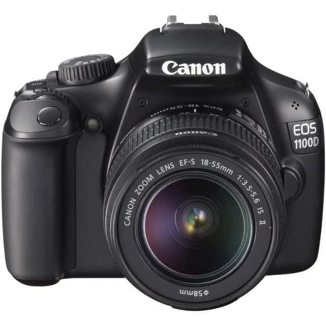 EOS 1100D SLR - Black + Canon Canon EF-S 18-55mm f/3.5-5.6 IS II f/3.5-5.6 de segunda mano en Camera Market