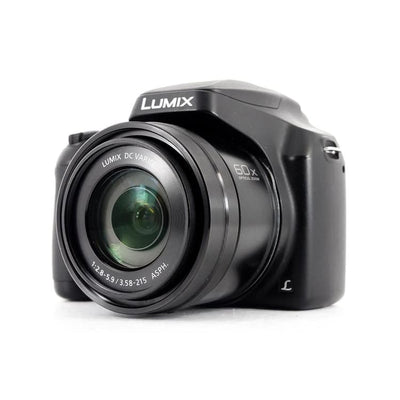 Kamera Lumix FZ82 Bridge – Svart + Panasonic 60x optisk zoom 20–1200 mm f/2.8–5.9 f/2.8–5.9