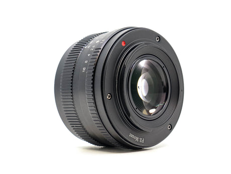 7Artisans 50mm f/1.8 - Fujifilm X-fattning