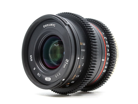 Samyang 21mm T1.5 Cine ED AS UMC CS - Sony E-fattning