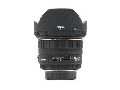 Sigma 50mm f/1.4 EX DG HSM - Nikon Fit 