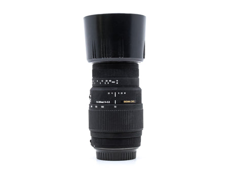 Sigma 70-300mm f/4-5.6 Macro - Canon EF-fattning