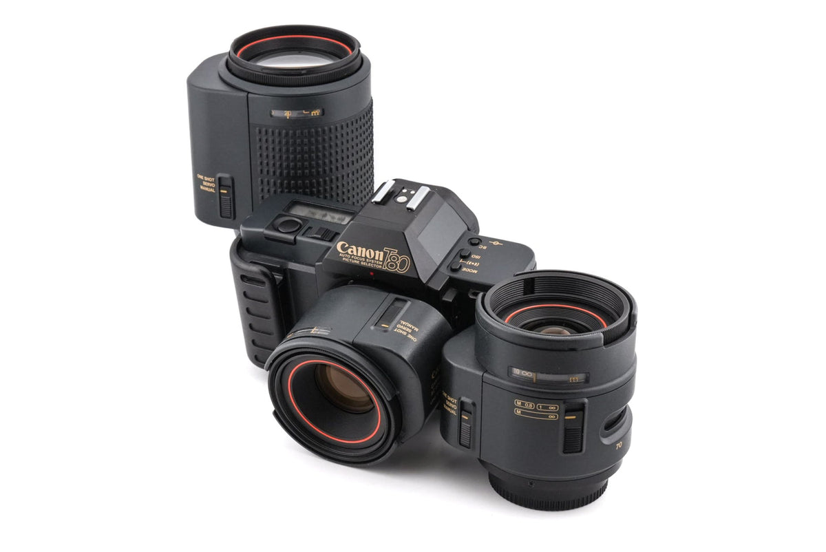 Canon T80 + 50mm f1.8 AC + 35-70mm f3.5-4.5 AC + 75-200mm f4.5 AC · imagen principal
