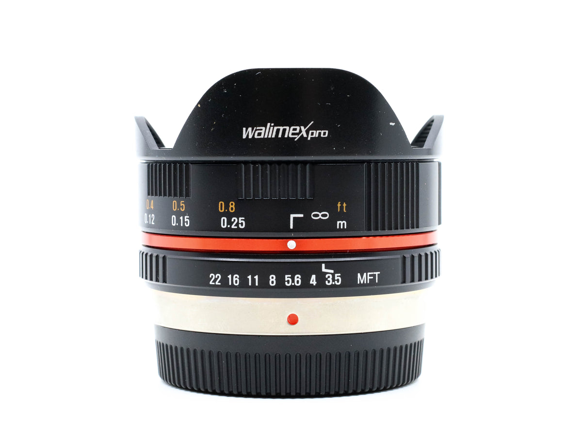 Walimex Pro 7,5 mm f/3,5 Fisheye - Micro Four Thirds-kompatibel · imagen principal