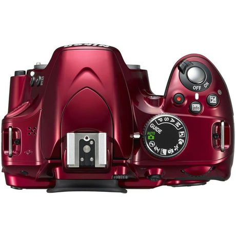 SLR D3200 - Röd Nikon Nikkor AF-S DX 18-55mm f/3.5-5.6G VR II f/3.5-5.6