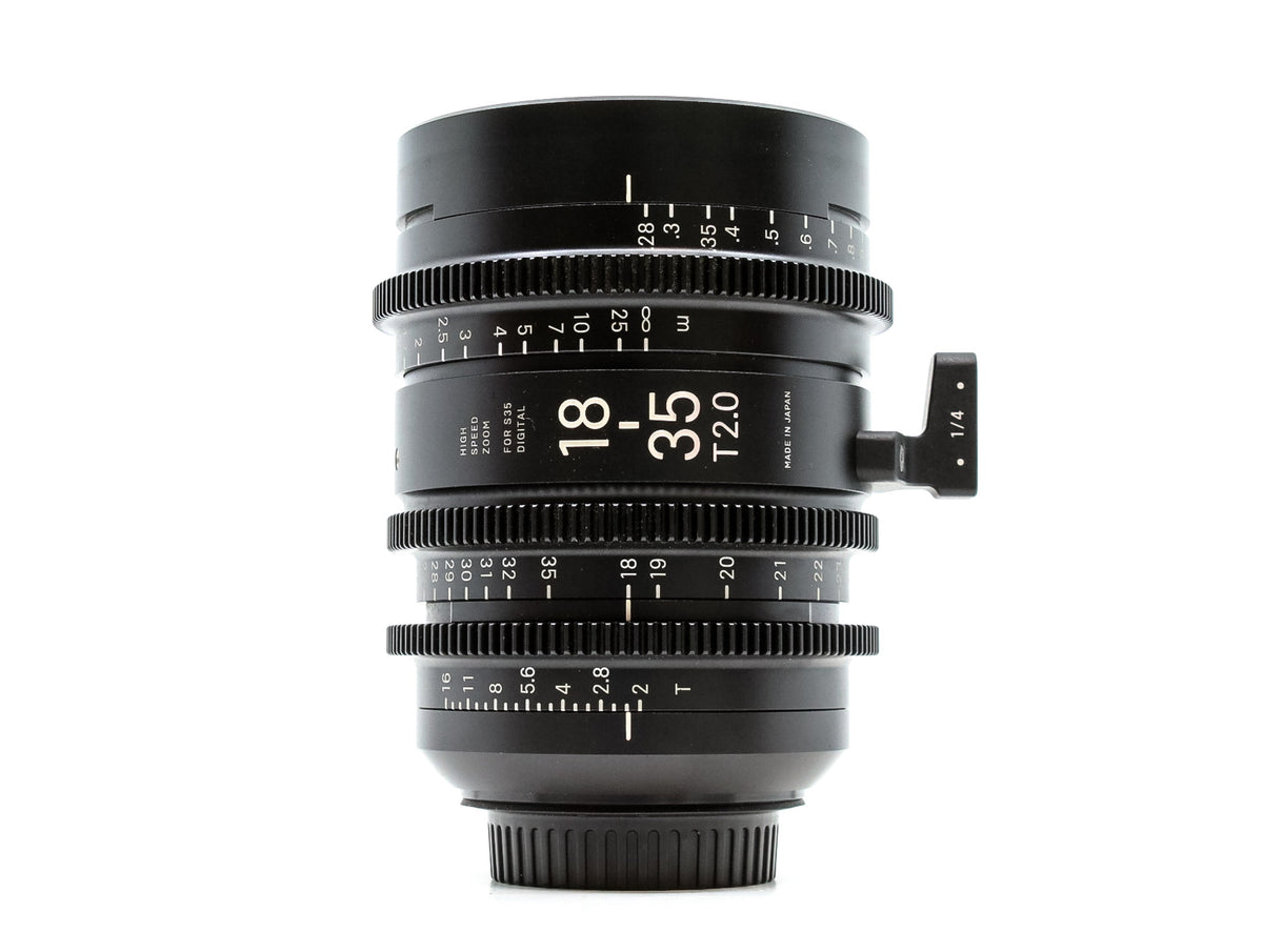 Sigma 18-35mm T2 Cine - Canon EF-fattning · imagen principal