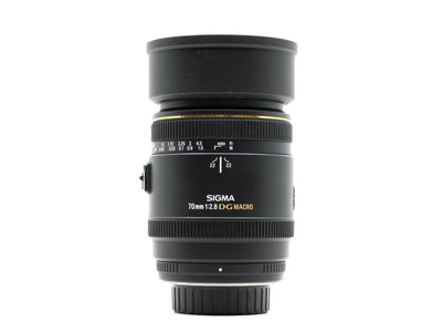 Sigma 70mm f/2.8 EX DG Macro - Pentax-fattning
