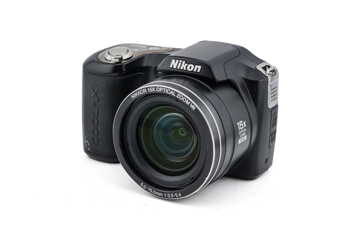 Nikon Coolpix L100 - Kompakt digitalkamera Digicam Vintage (Svart) Renoverad · imagen principal