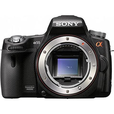 Sony Alpha SLT-A55V Systemkamera - Svart