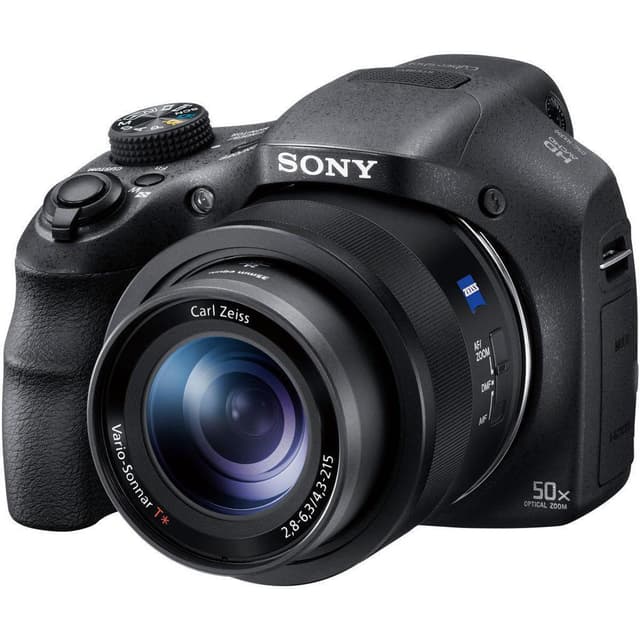 CyberShot DSC-HX350 Bryggkamera – Svart + Sony Carl Zeiss Vario-Sonnar T 4.3-215mm f/2.8-6.3 f/2.8-6.3 · imagen principal