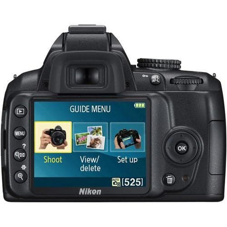 SLR D3000 - Black + Nikon AF-S DX Nikkor 18-55mm f/3.5-5.6G VR f/3.5-5.6