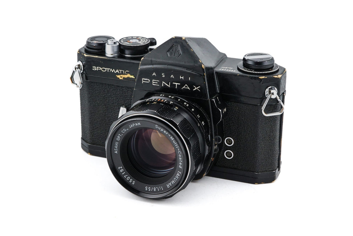 Pentax Spotmatic SP + 55mm f1.8 Super-Multi-Coated Takumar · imagen principal