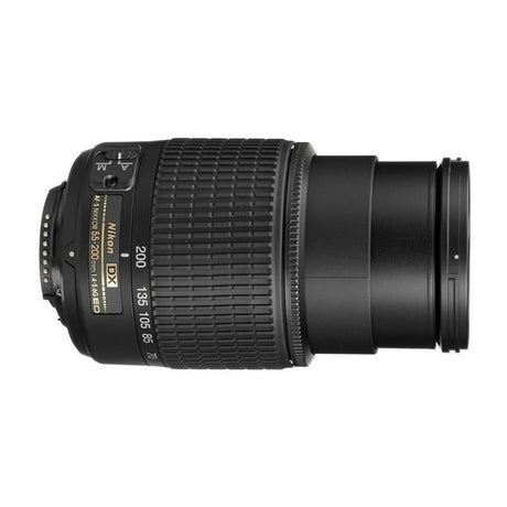 D3000 SLR - Black + Nikon AF-S DX Nikkor 18-55mm f/3.5-5.6G ED + Nikon AF-S DX Nikkor 55-200mm f/4-5.6G ED f/3.5-5.6 + f/4-5.6 