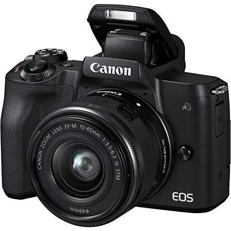 EOS M50 - Black + Canon Canon EOS M50 + Canon Zoom Lens EF-M 15-45mm f/3.5-6.3 IS STM f/3.5-6.3 de segunda mano en Camera Mar