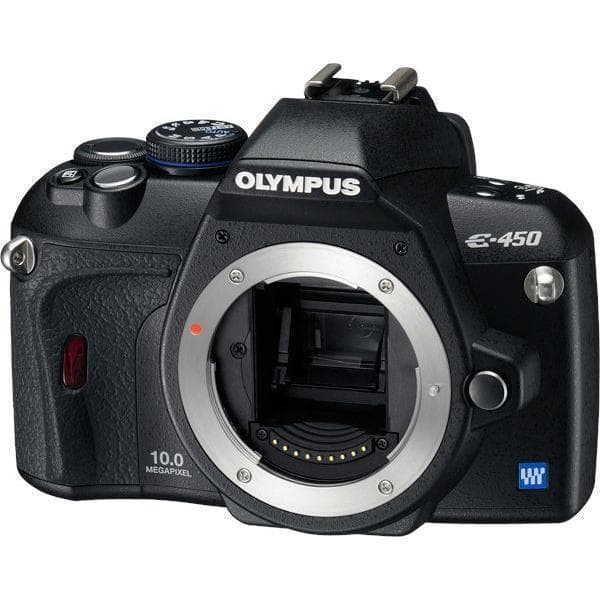 SLR E-450 - Svart + Olympus Olympus 14-42mm 1:3.5-5.6 ED f/3.5 · imagen principal
