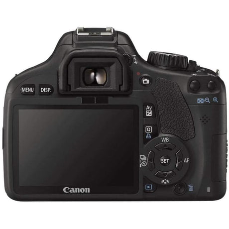 CANON EOS 550D SLR - Svart + Canon EF-S 18-55mm f/3.5-5.6 IS II