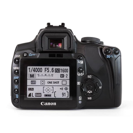 EOS 400D SLR - Svart + Canon Canon Zoom Lens EF-S 18-55 mm f/3.5-5.6 II f/3.5-5.6
