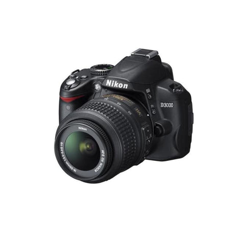 SLR D3000 - Black + Nikon Nikkor AF-S DX 18-55mm f/3.5-5.6 G II ED f/3.5-5.6 