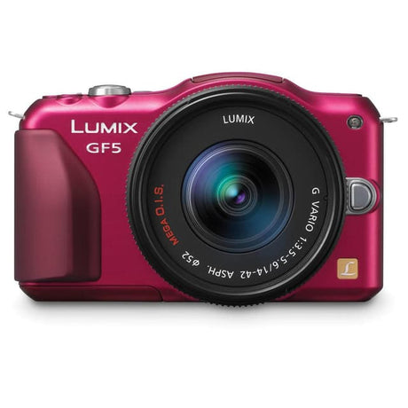 Panasonic DMC-GF5 - Rosa + Lumix G 14 - 42 mm f/3,5 - 5,6
