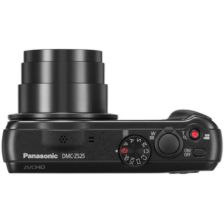 Lumix DMC-ZS25 kompaktkamera - Svart + Panasonic Leica DC Vario-Elmar 24–480mm f/3.3–6.4 f/3.3–6.4
