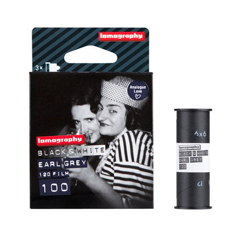 120 Lomography Earl Grey ISO 100 Pack 3 Bäst före: 11/2023