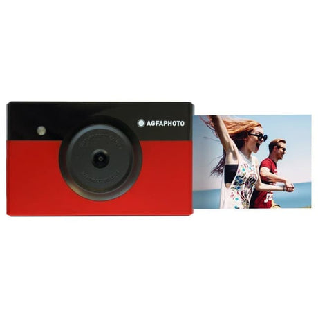 Realipix Mini S Snapshot - Black/Red + Agfaphoto 25.4 mm f/2.2 f/2.2