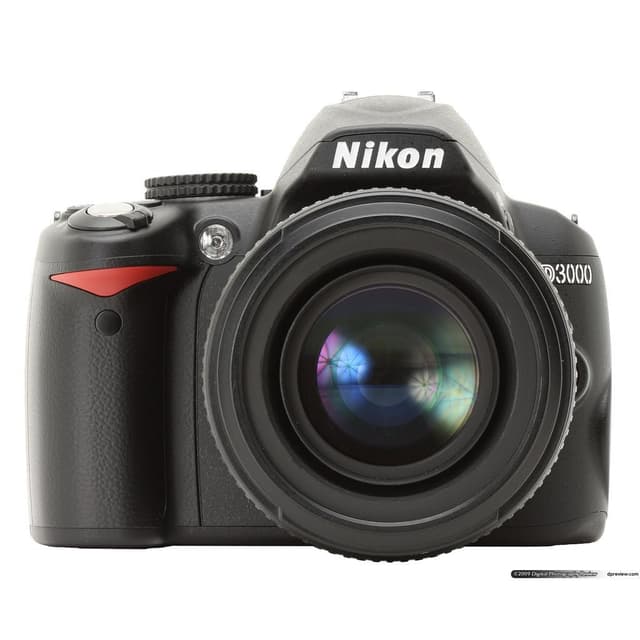 SLR D3000 - Black + Nikon AF-S DX Nikkor 18-70mm f/3.5-4.5G IF-ED f/3.5-4.5 de segunda mano en Camera Market