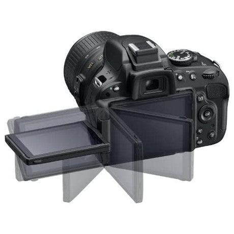DSLR D5100 - Svart + Nikon AF-S DX Nikkor 18-55 mm f/3.5-5.6G II ED f/3.5-5.6G