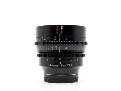 7artisans 14mm T2.9 Spectrum - Sony E-fattning