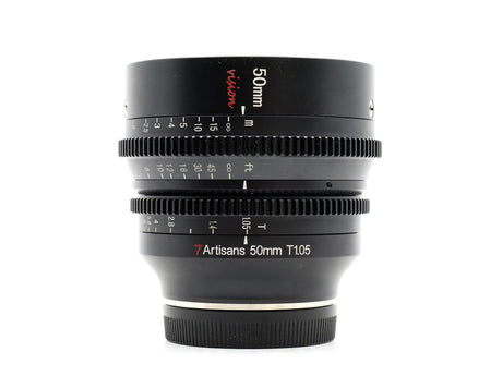 7Artisans 50mm T1.05 Vision - Sony E-fattning