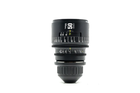7Artisans 50mm T2.1 Infinite - PL-fattning