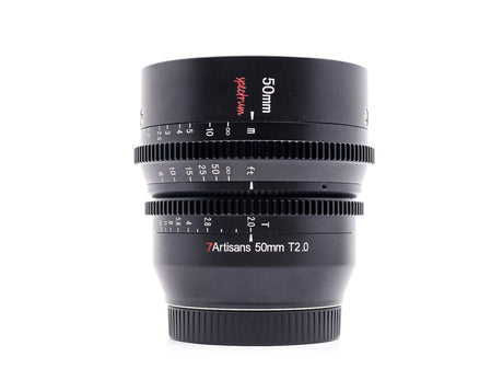 7Artisans 50mm T2.0 Spectrum - Nikon Z-fattning