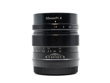 7Artisans 55mm f/1.4 - Fujifilm X-fattning