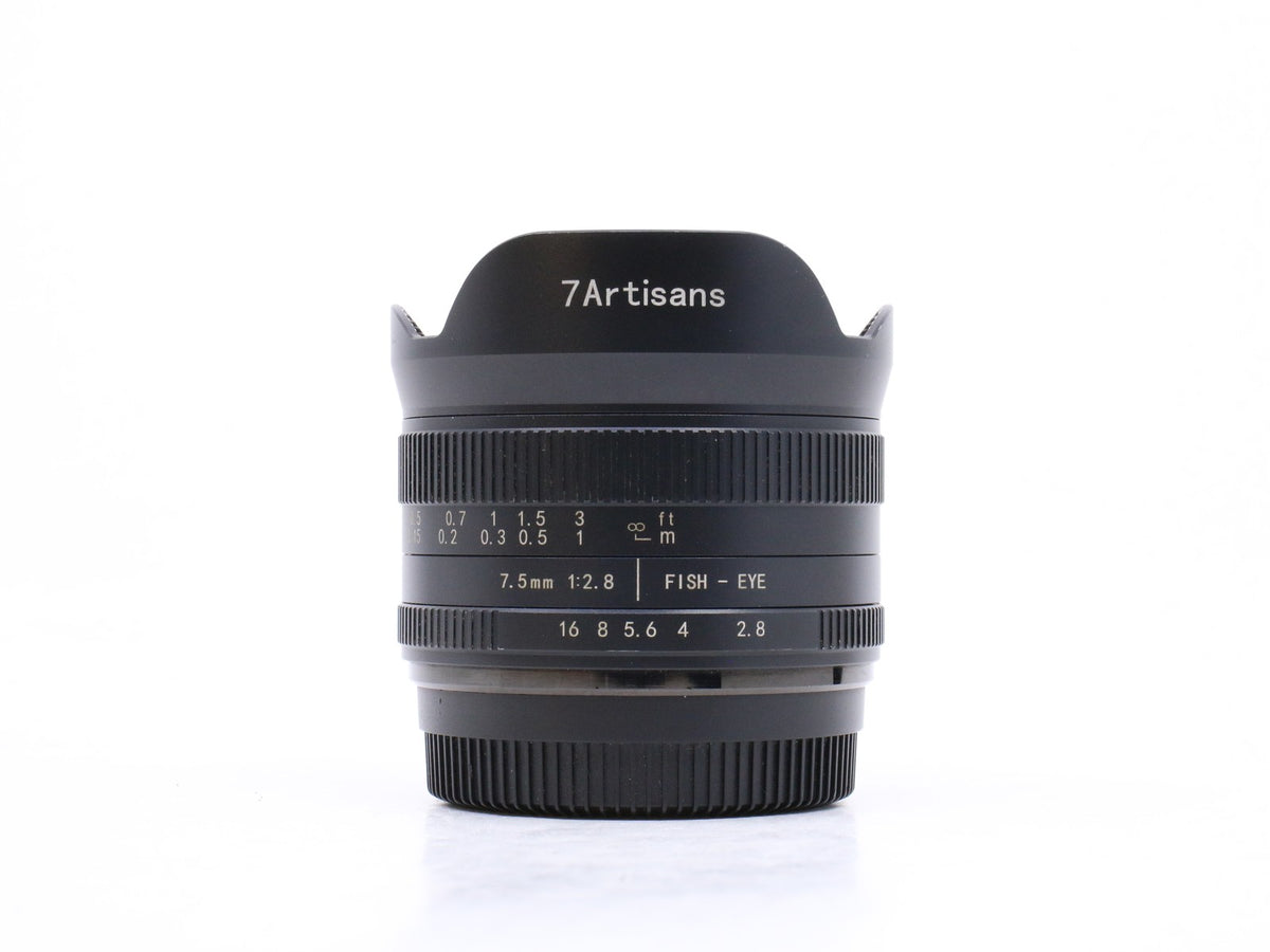 7Artisans 7.5mm f/2.8 - Fujifilm X-fattning · imagen principal