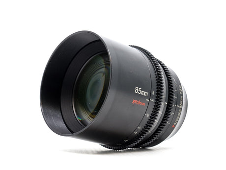 7Artisans 85mm T2.0 Spectrum - Sony FE-fattning