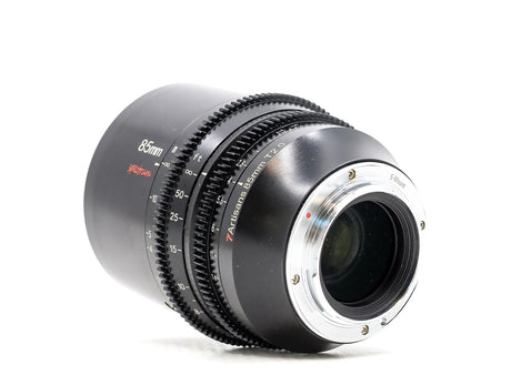 7Artisans 85mm T2.0 Spectrum - Sony FE-fattning