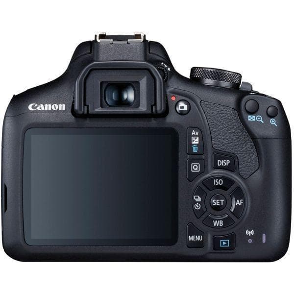 EOS 2000D SLR - Black Canon EF-S 18-55mm f/3.5-5.6 III f/3.5-5.6 de segunda mano en Camera Market