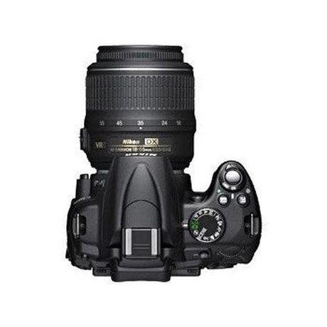 D5000 SLR - Black + Canon AF-S DX Nikkor 18-55mm f/3.5-5.6G VR II + AF-S DX Nikkor 55-200mm f/4-5.6G ED f/3.5-5.6 + f/4-5.6 