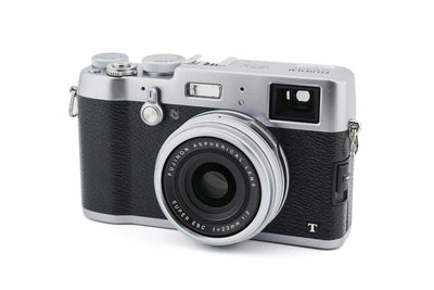 Fujifilm X100T – Kompaktkamera på 16,3 MP (X-Trans CMOS II-sensor, EXR II-processor, 3-tums skärm, Full HD-video, WiFi, fast brännvidd f/2 på 23 mm), svart