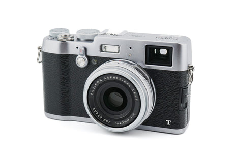 Fujifilm X100T – Kompaktkamera på 16,3 MP (X-Trans CMOS II-sensor, EXR II-processor, 3-tums skärm, Full HD-video, WiFi, fast brännvidd f/2 på 23 mm), svart