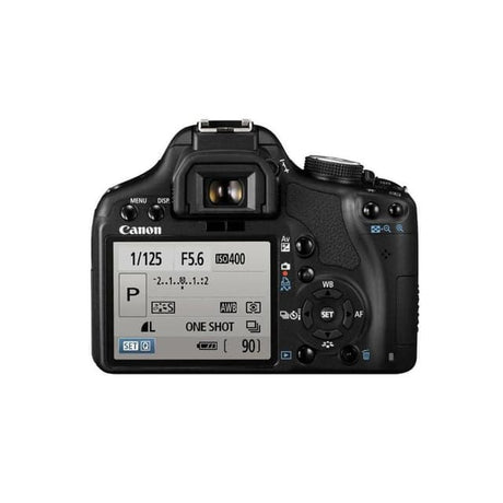 CANON EOS 500D SLR - Svart + Canon Zoom-objektiv EF-S 18-55mm f/3.5-5.6 IS