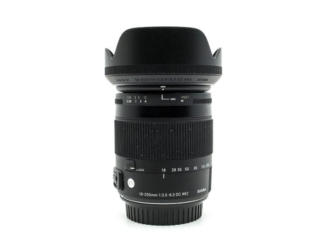 Sigma 18-200mm f/3.5-6.3 DC Macro OS HSM Contemporary - Canon EF-S-passning