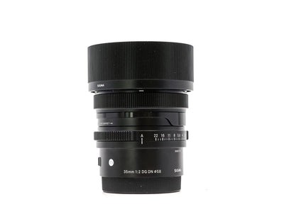 Sigma 35mm f/2 DG DN Contemporary – Sony E-fattning