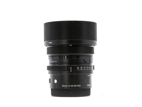Sigma 35mm f/2 DG DN Contemporary – Sony E-fattning