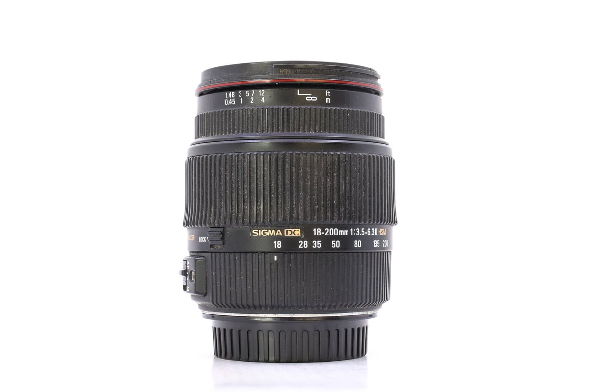 Sigma 18-200mm f/3.5-6.3 DC OS HSM II - Canon EF-S Fit  · main image