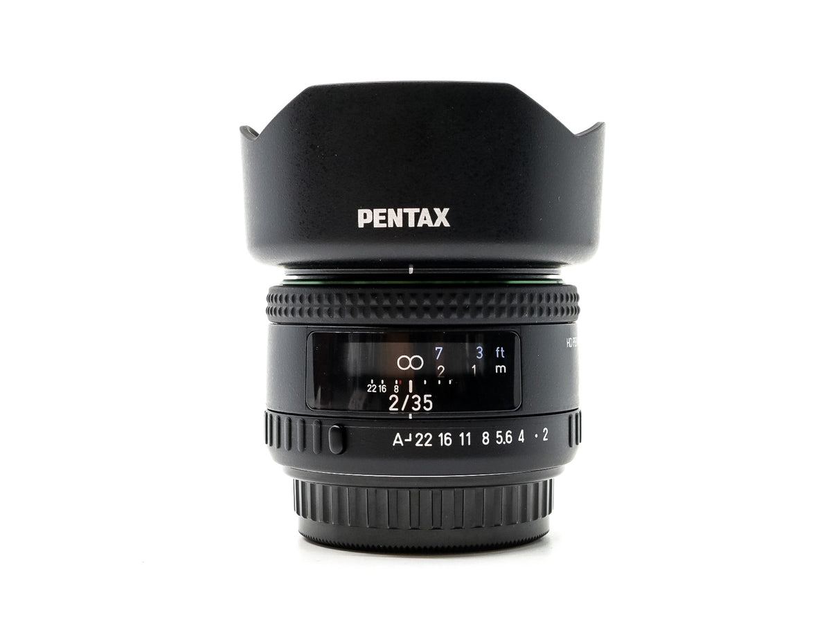 Pentax HD Pentax-D FA 35mm f/2 · main image